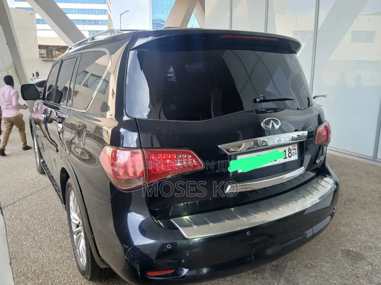 Infiniti QX80 2016 Black