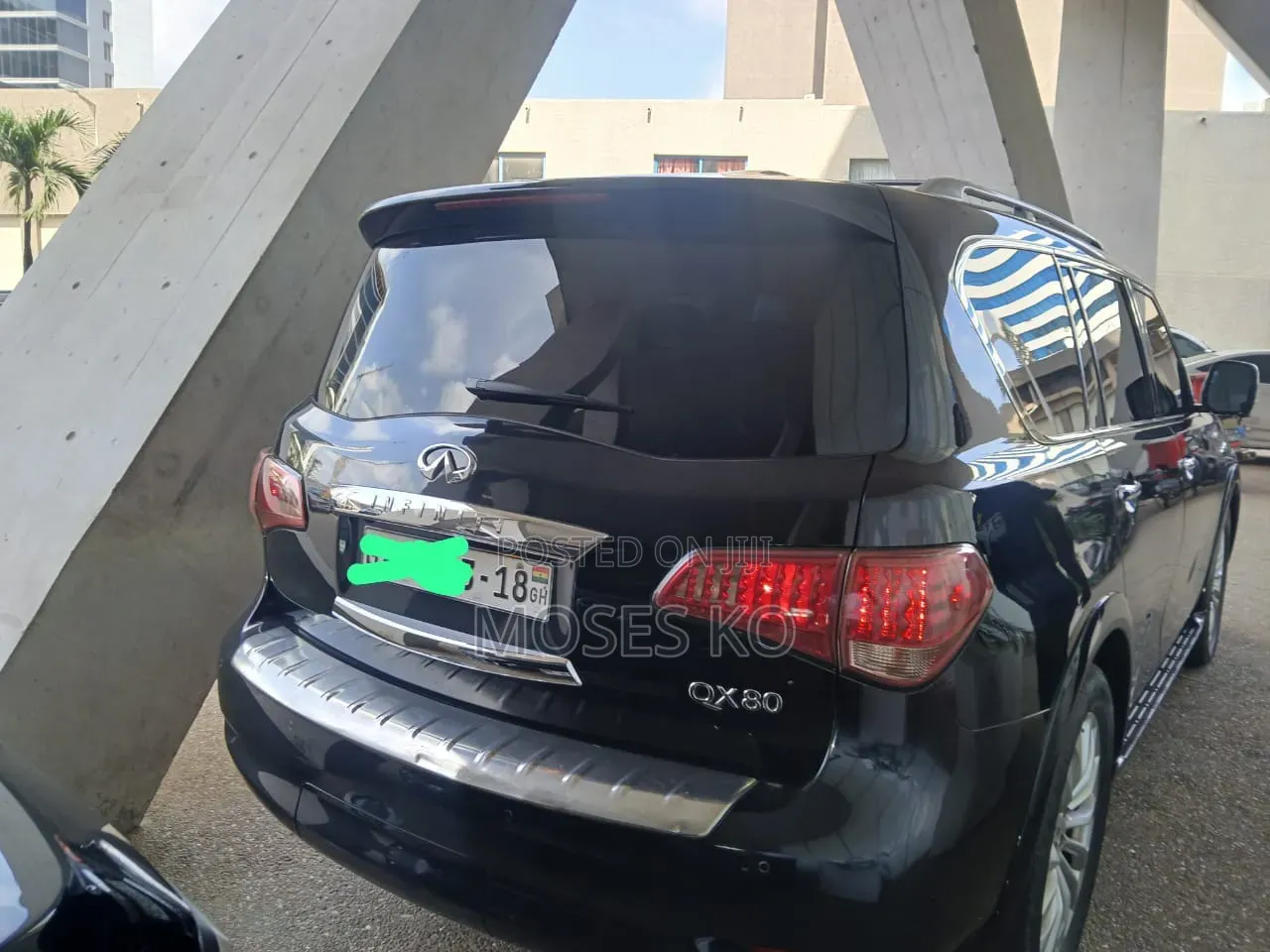 Infiniti QX80 2016 Black