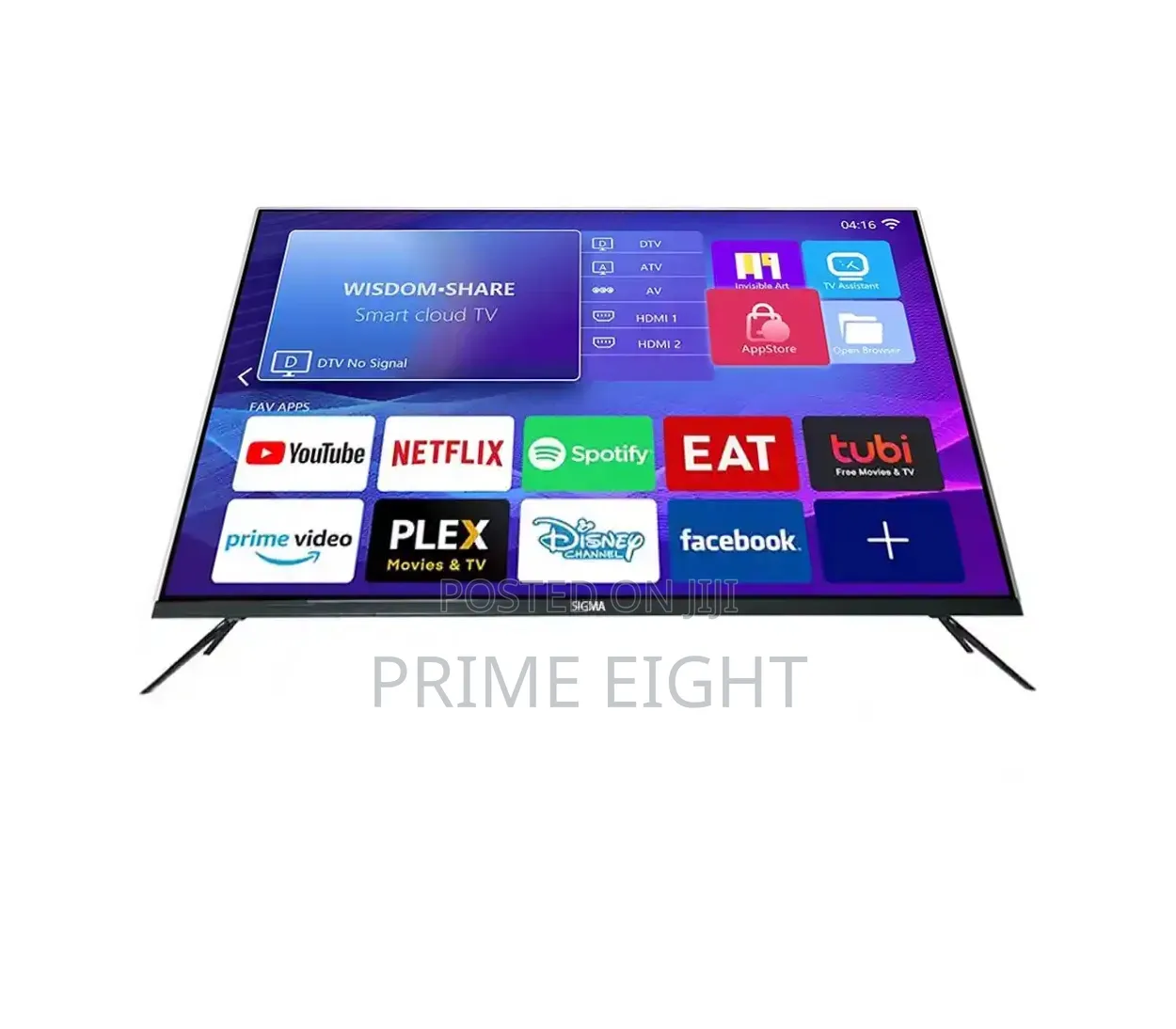 Sigma 55 Inch QLED Smart Google TV (STV-KQ55V6-S)