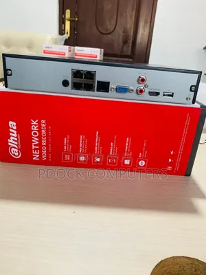 Dahua 4ch NVR Poe (Dhi-Nvr1104hs-P-S3/H) 1hdd to Slot Up 8tb