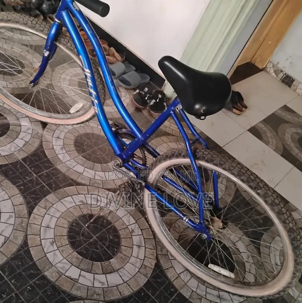 Blue Bicycle Solid Home Use
