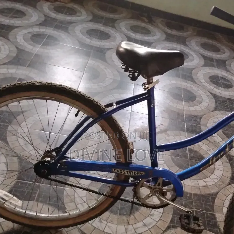 Blue Bicycle Solid Home Use
