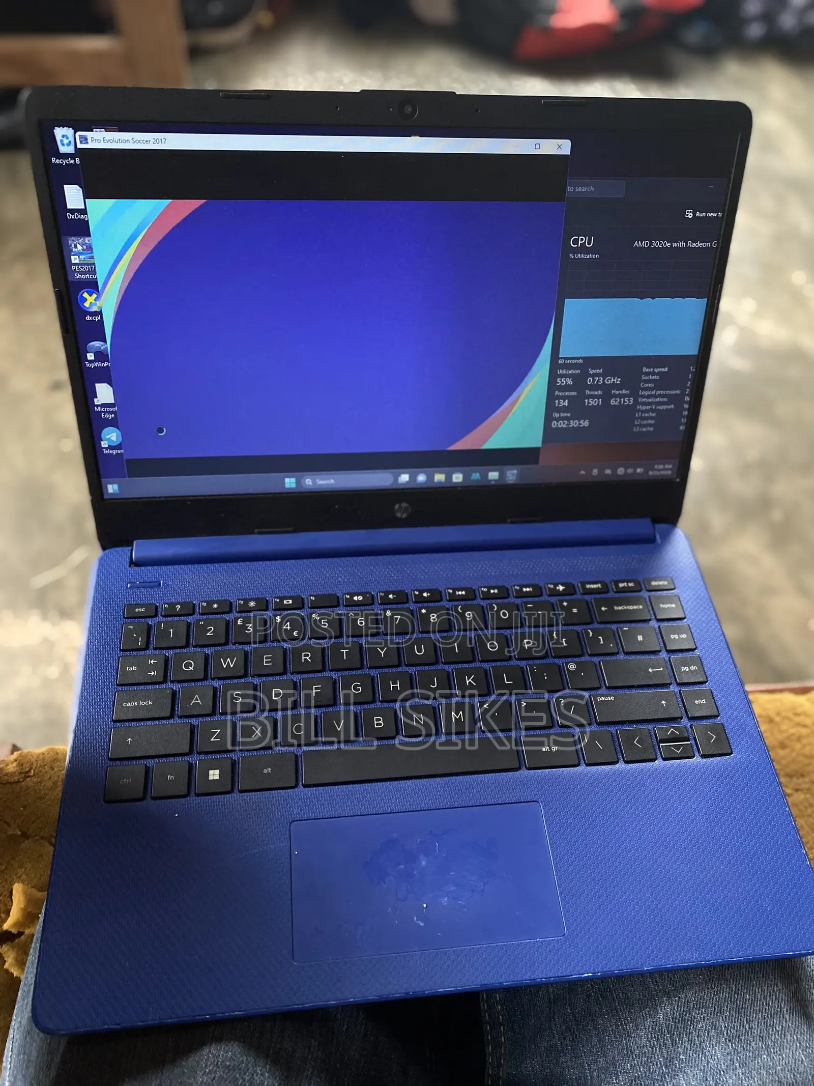 Laptop HP 14S 4GB AMD SSHD+SSD 60GB