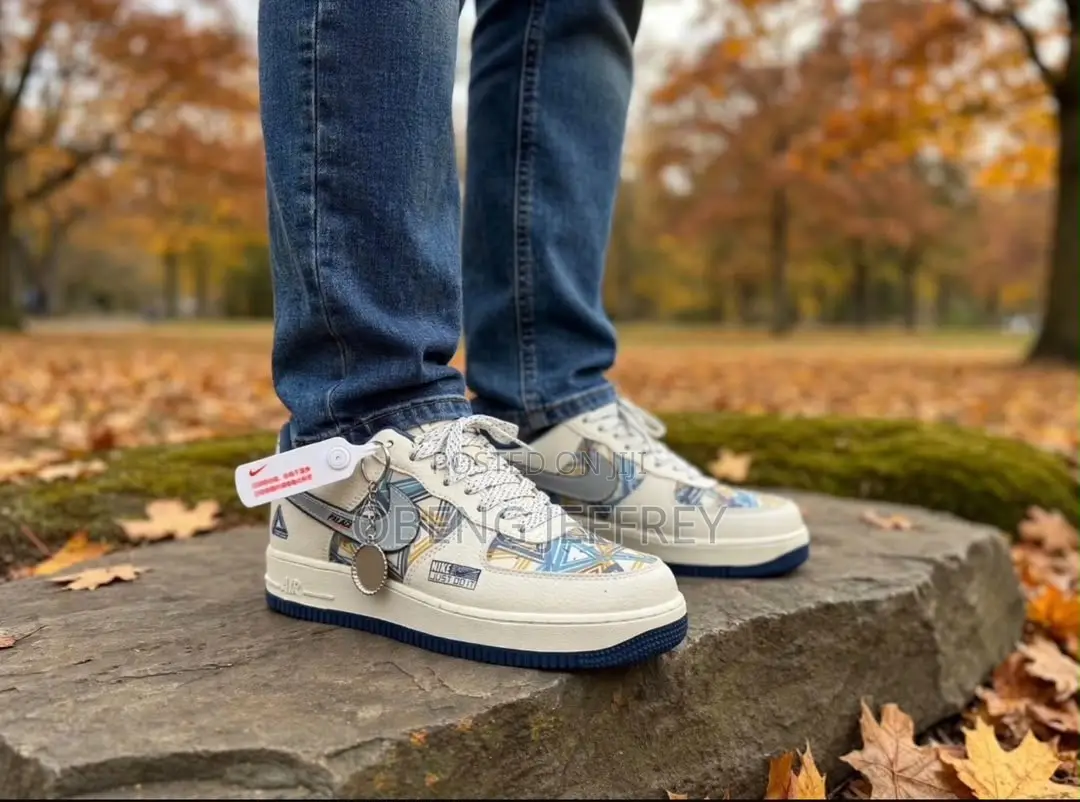 Original Airforce One Low Palace Geometric