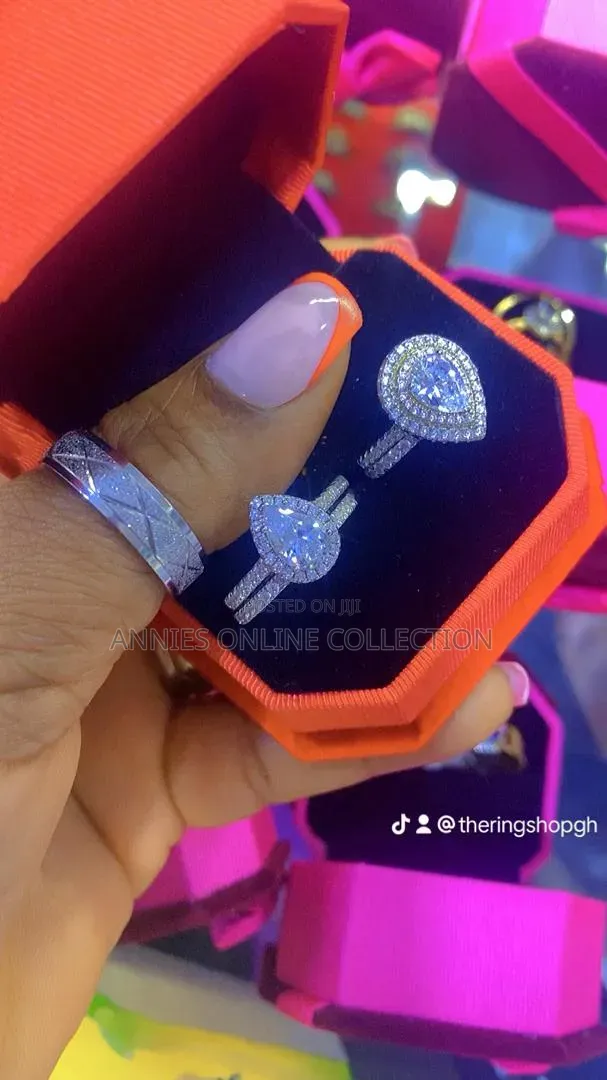Silver Bridal Rings