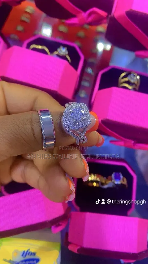 Silver Bridal Rings