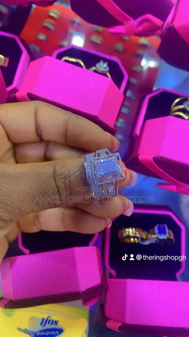 Silver Bridal Rings