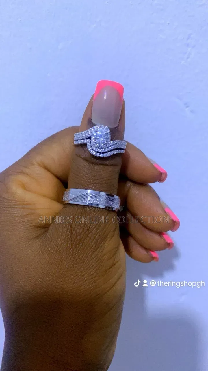 Silver Bridal Rings