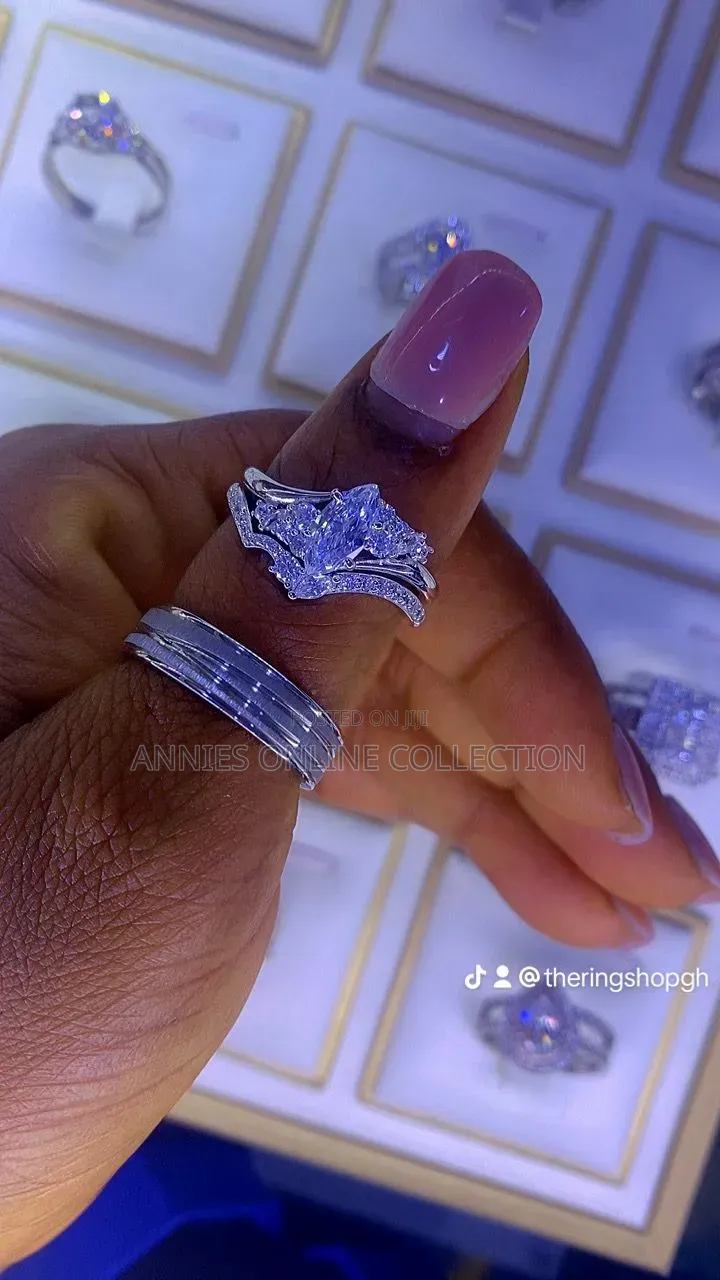 Silver Bridal Rings