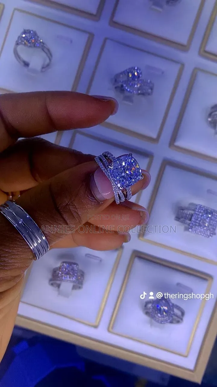Silver Bridal Rings