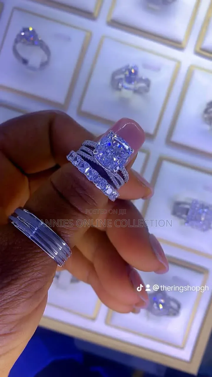 Silver Bridal Rings