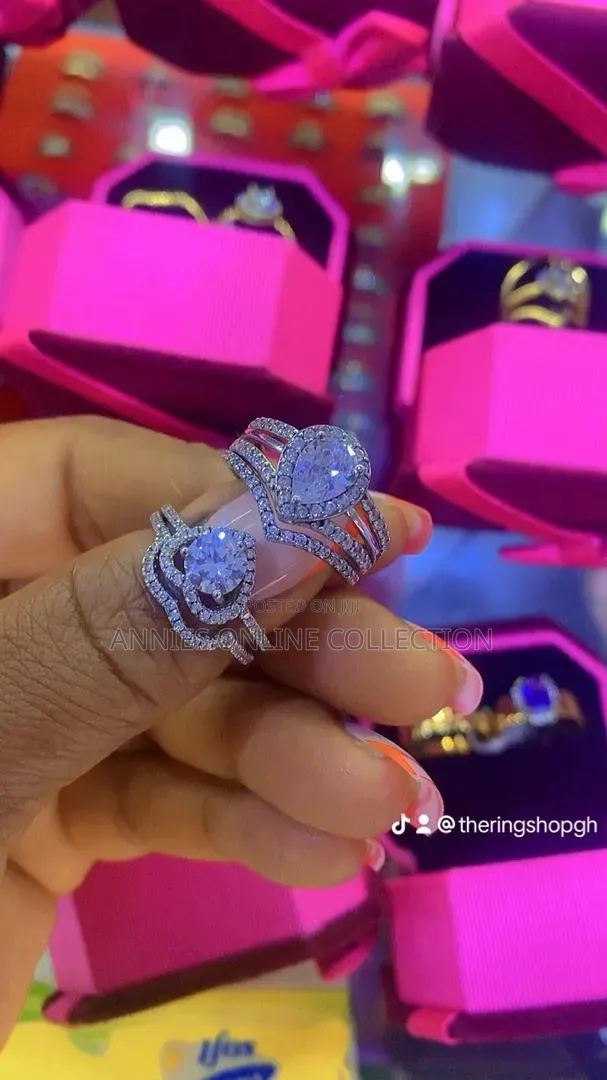 Silver Bridal Rings