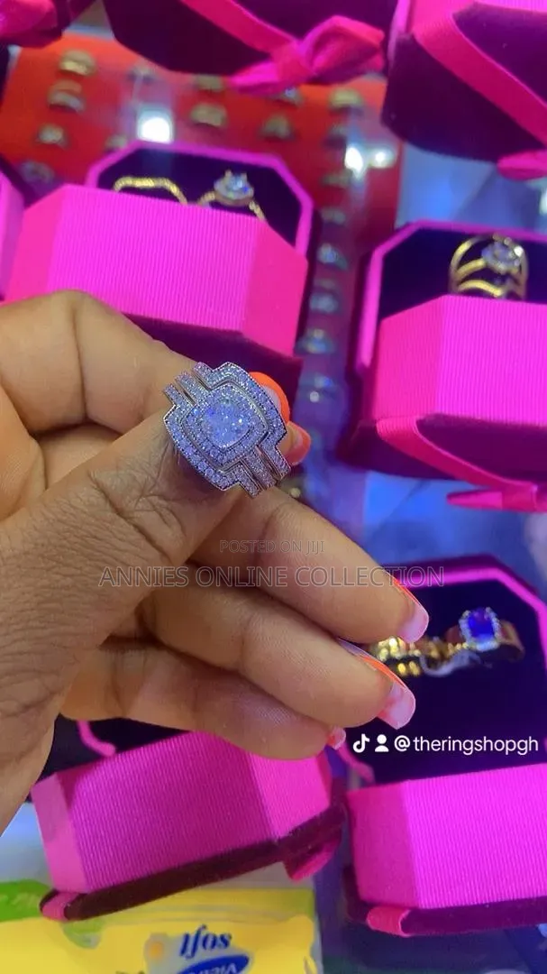 Silver Bridal Rings