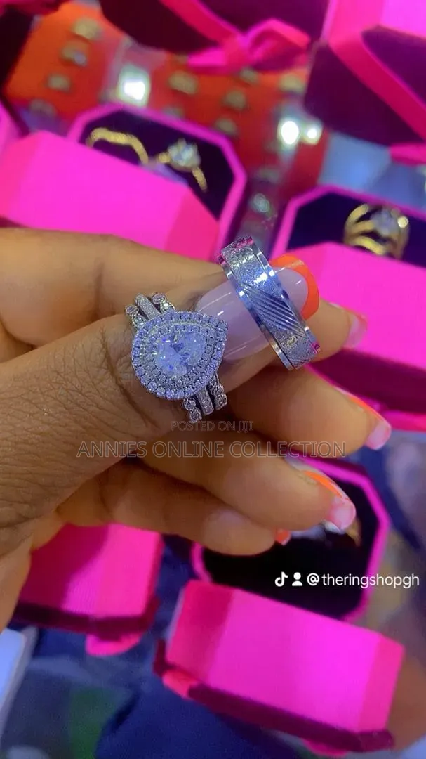 Silver Bridal Rings