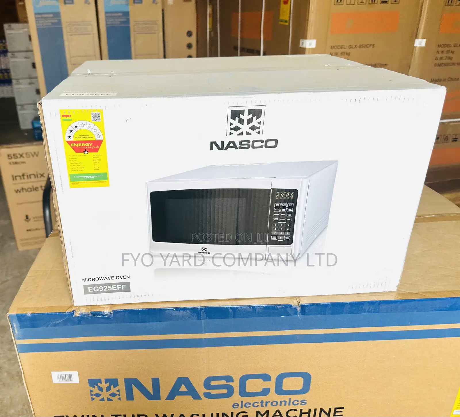 Original Easy to Clean Nasco 25Ltrs Digital Microwave