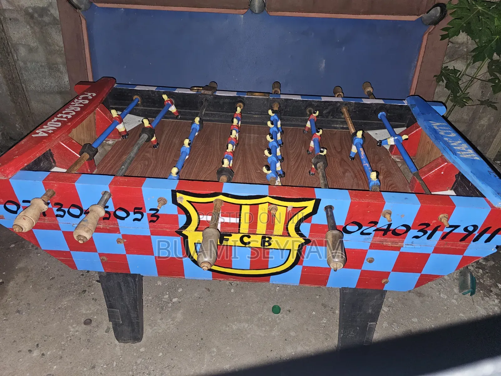 Soccer Table Coin Operated