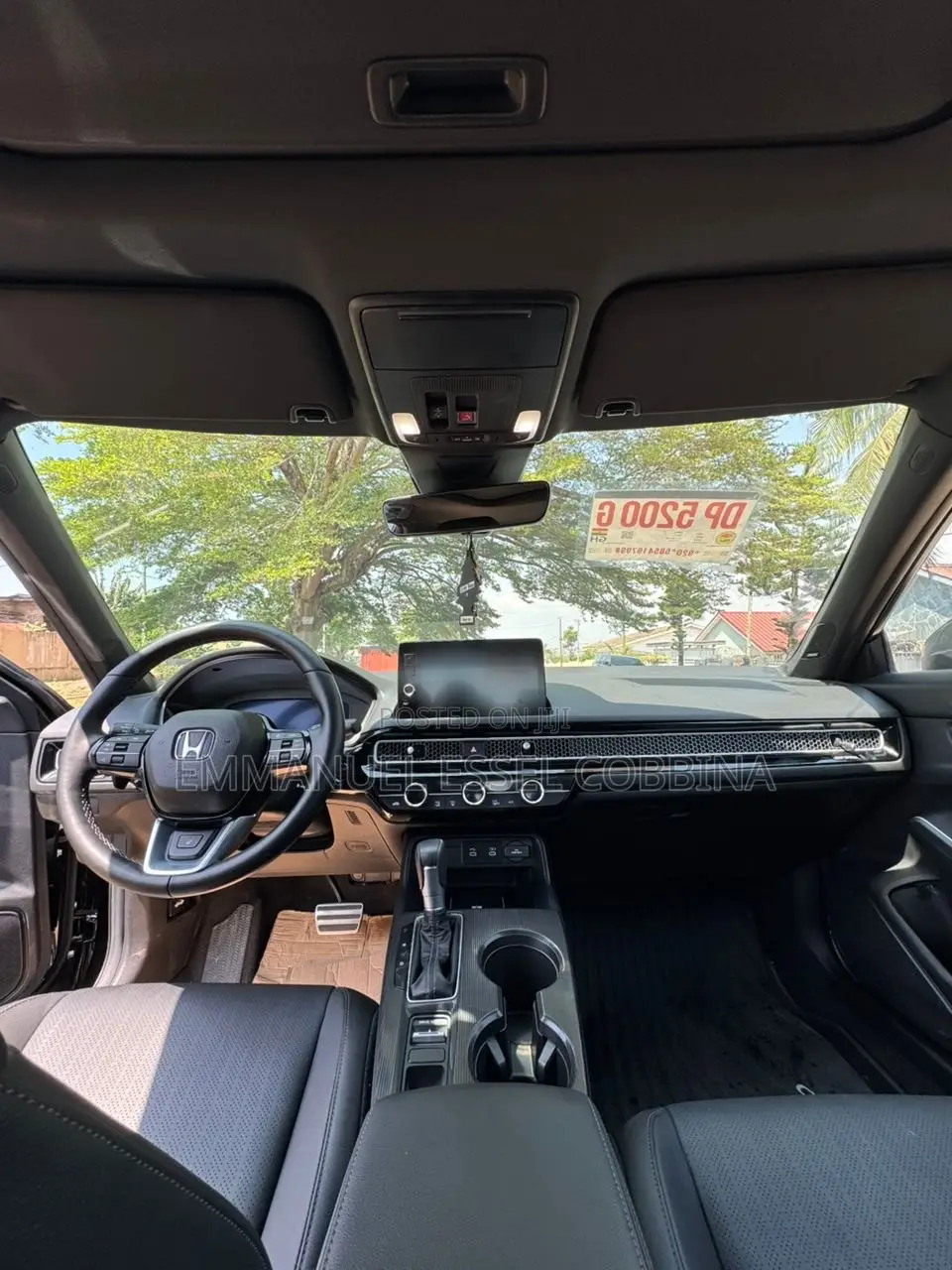 Honda Civic Sport CVT 2025 Black