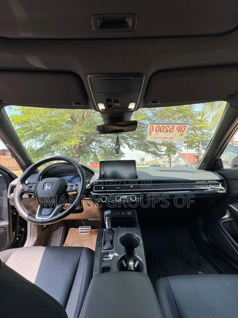 Honda Civic Sport CVT 2025 Black