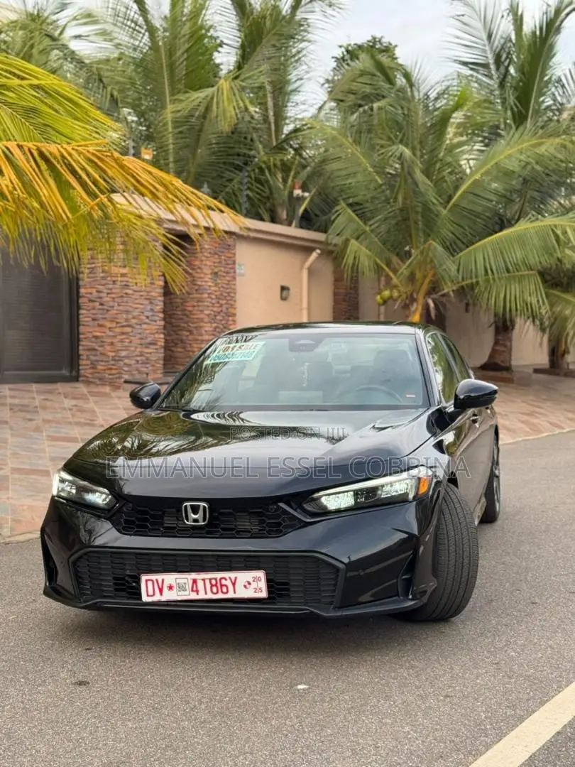 Honda Civic Sport CVT 2025 Black