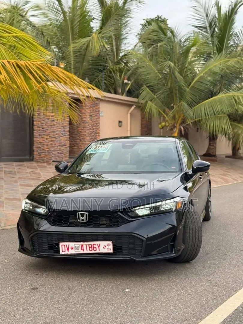 Honda Civic Sport CVT 2025 Black