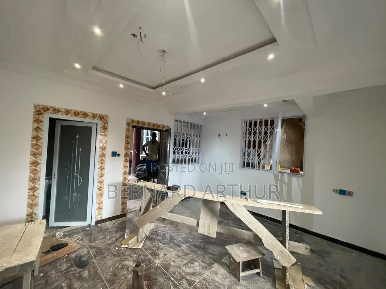 1bdrm Room & Parlour in Bernard Agency, NIC for rent