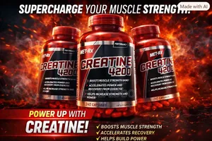 Creatine Capsules (Supercharge Your Strength)