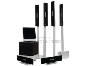 Philips Cineos HTS9800W High-End 4 Floor Standing Pillars - 800W