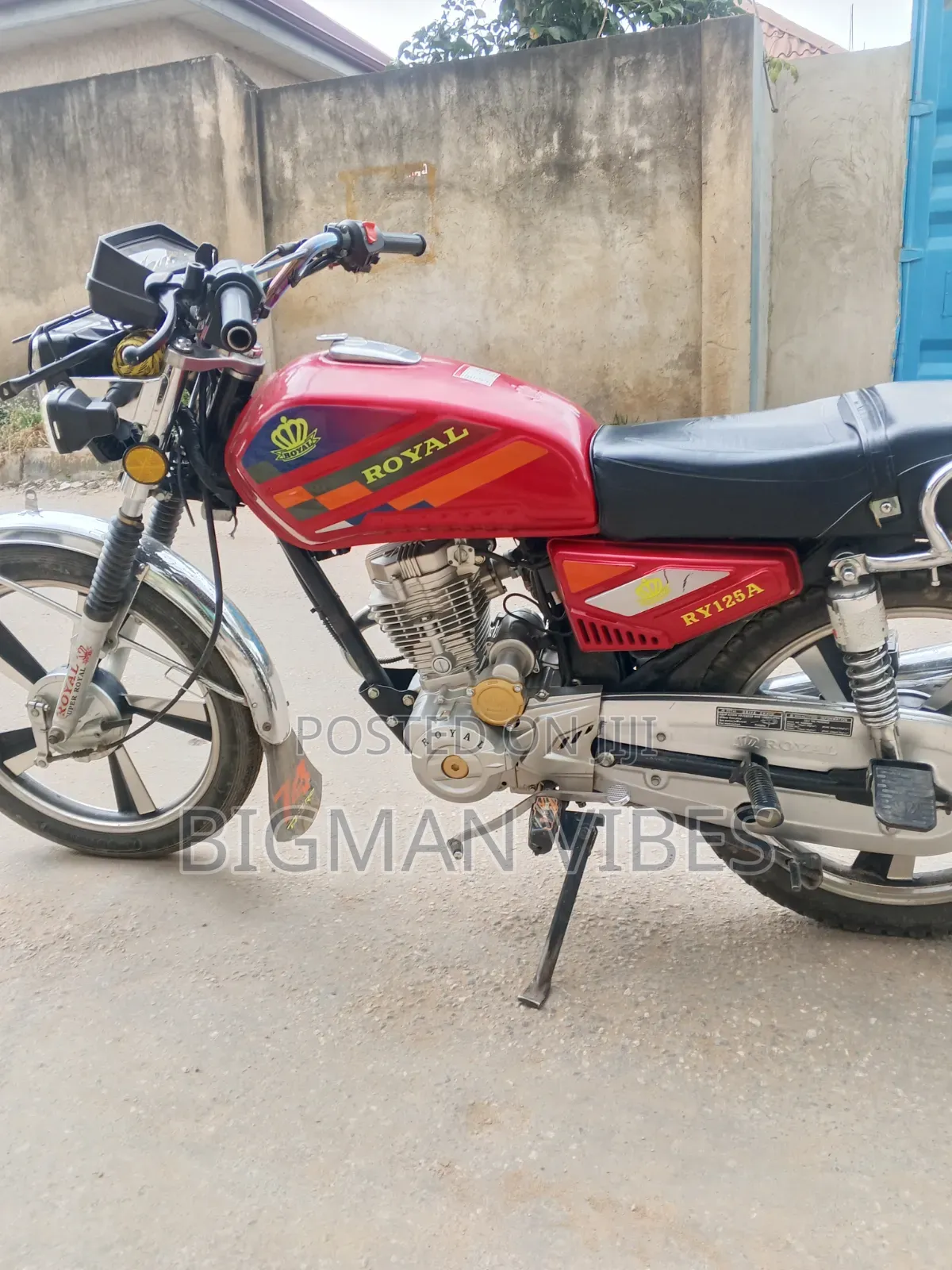Royal RY125 2026 Red