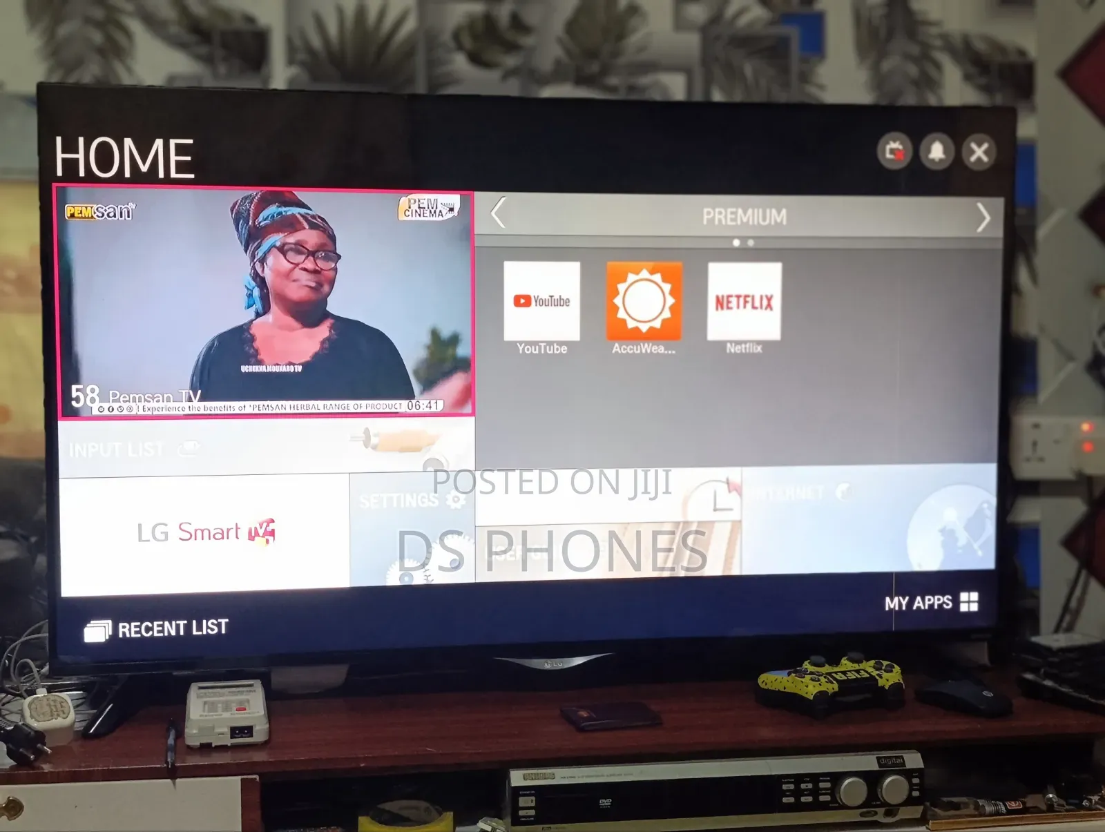 50" LG Smart TV