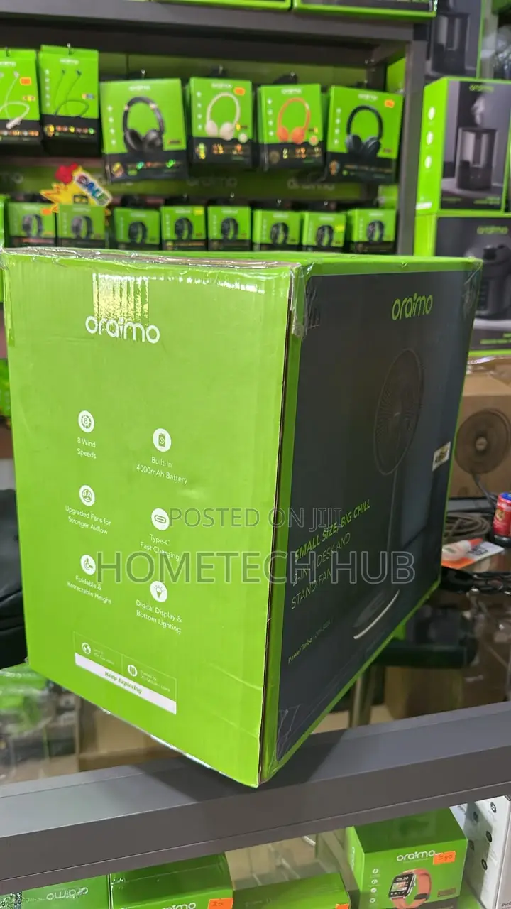 Oraimo Power Turbo Portable Folding Fan