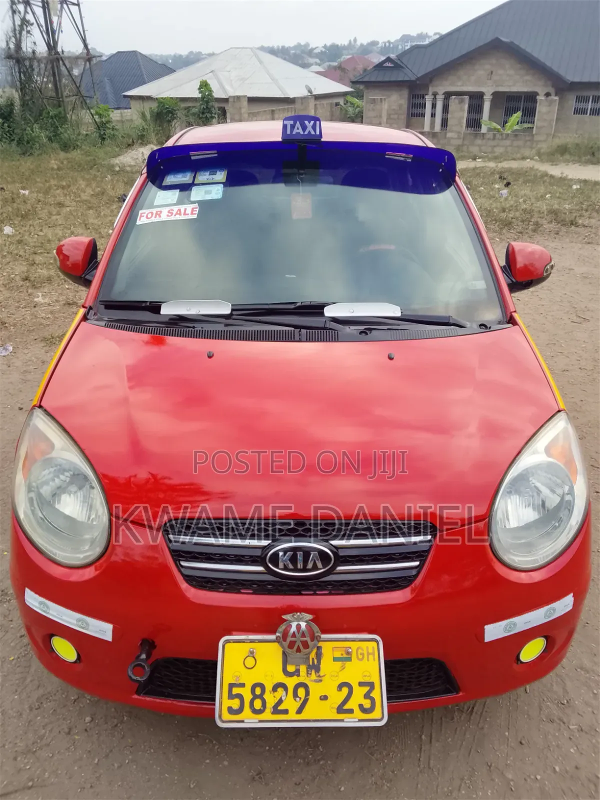 Kia Morning 2011 Red
