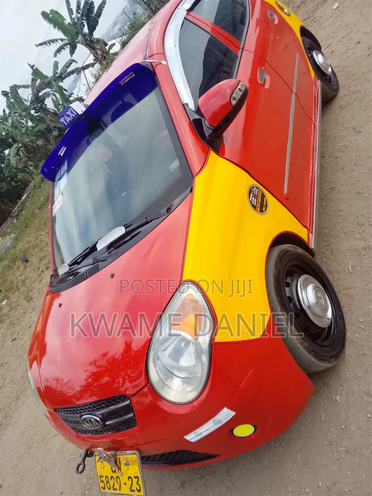 Kia Morning 2011 Red