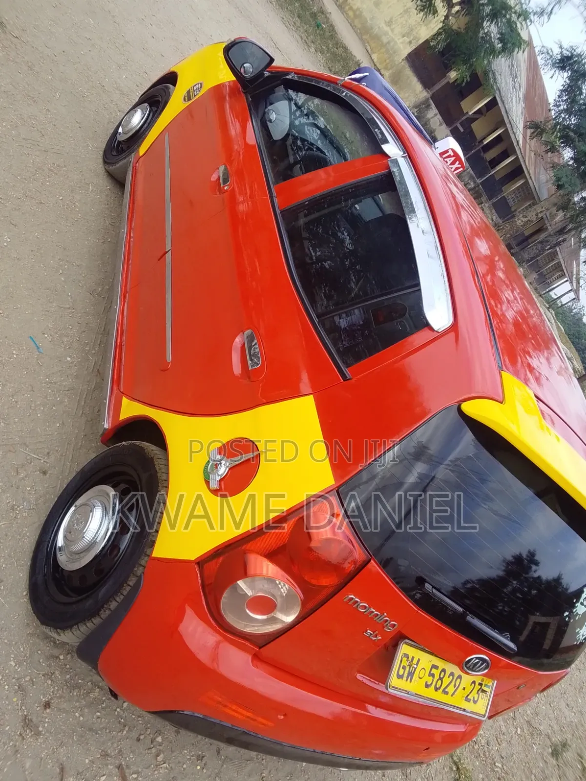 Kia Morning 2011 Red