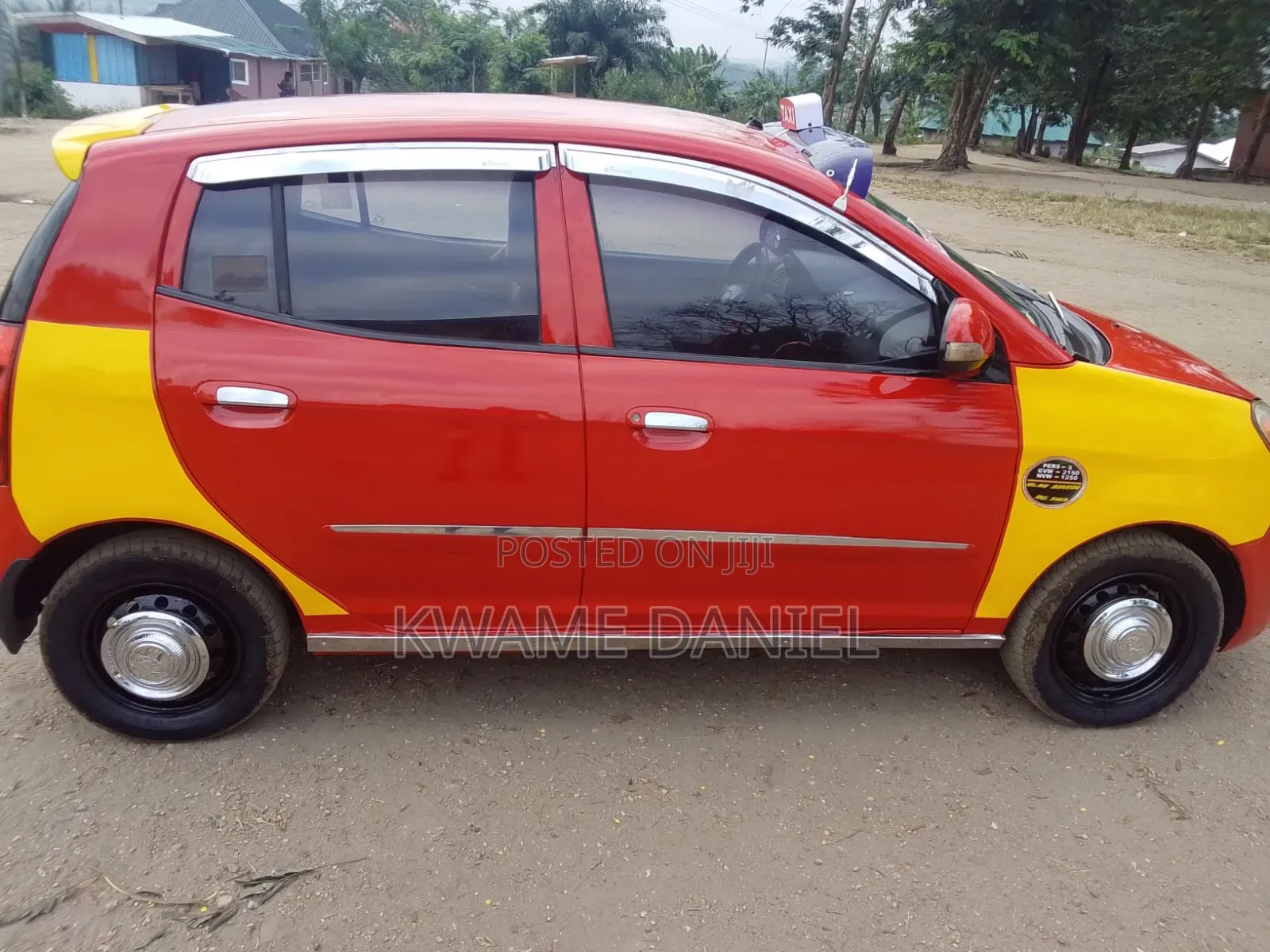 Kia Morning 2011 Red