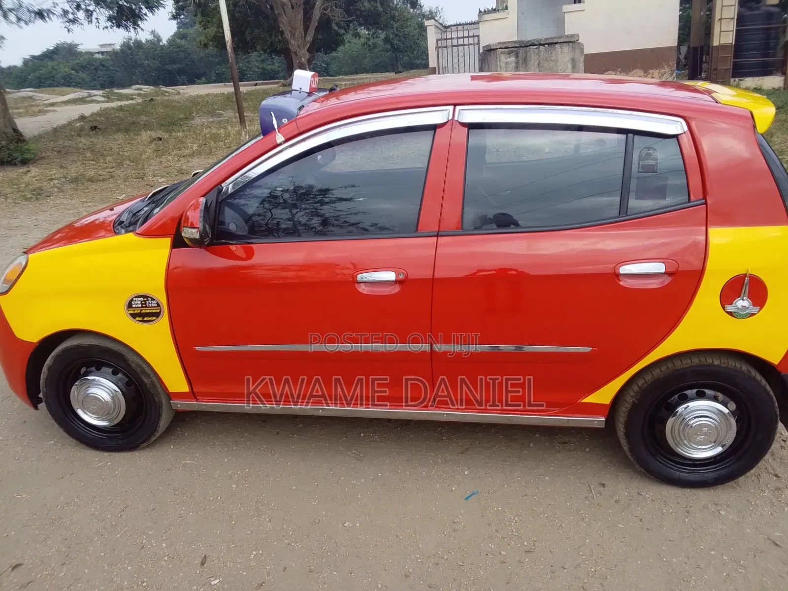 Kia Morning 2011 Red