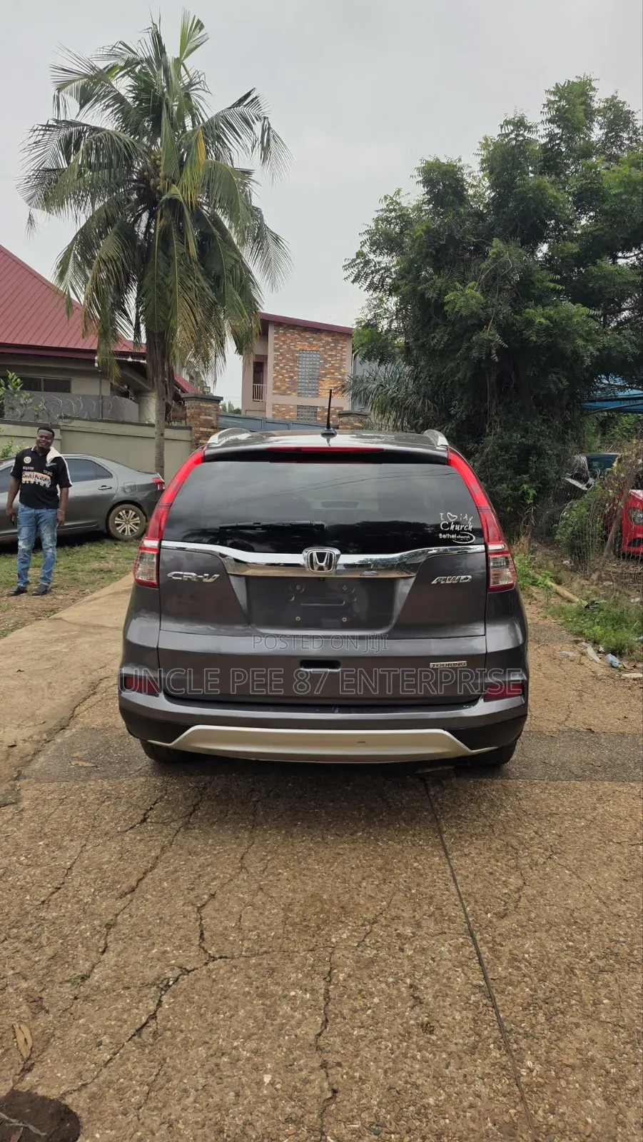 Honda CR-V Touring 4dr SUV (2.4L 4cyl CVT) 2016 Gray