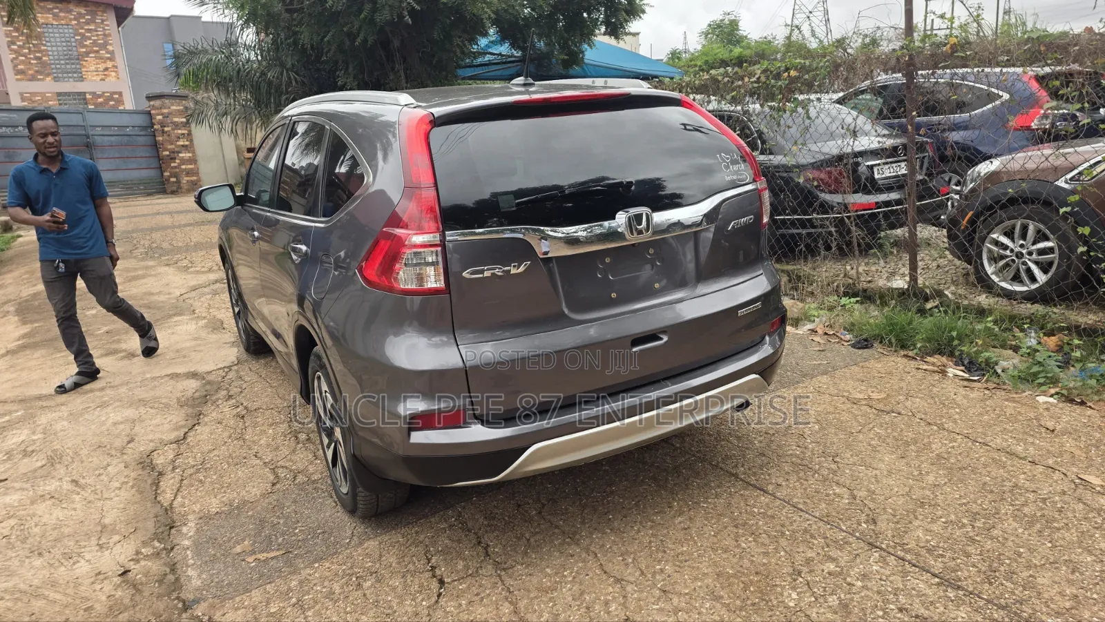 Honda CR-V Touring 4dr SUV (2.4L 4cyl CVT) 2016 Gray