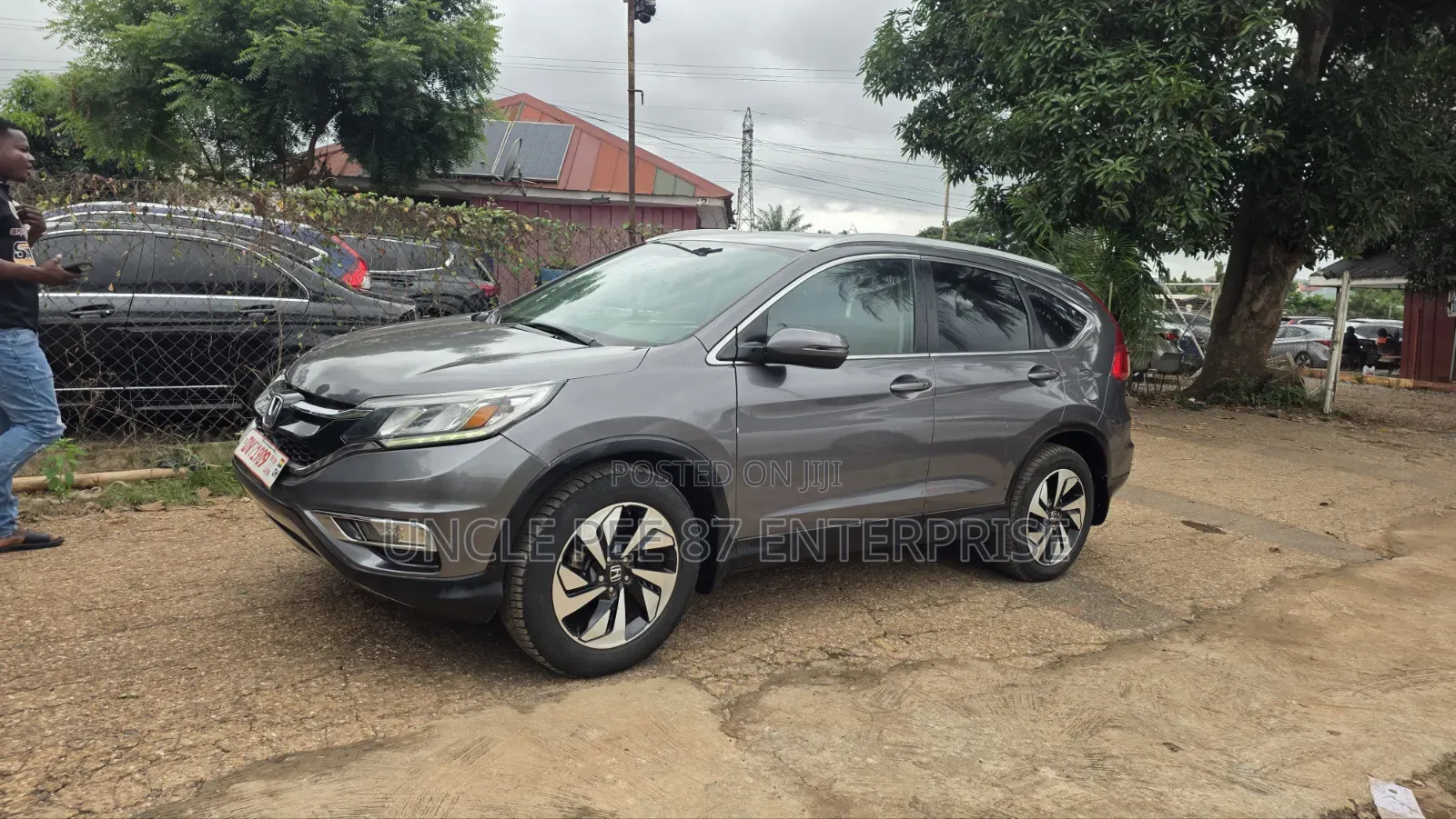 Honda CR-V Touring 4dr SUV (2.4L 4cyl CVT) 2016 Gray