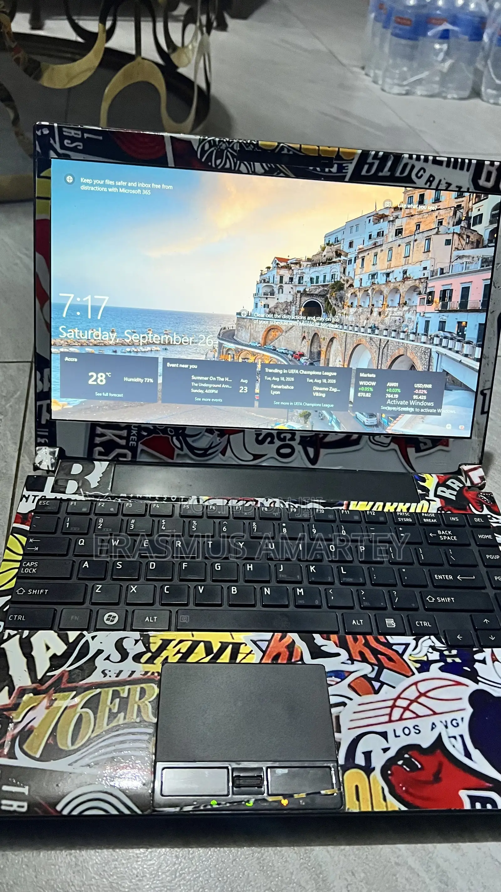 Laptop Toshiba Satellite A350 8GB Intel Core i5 HDD+SSD 256GB