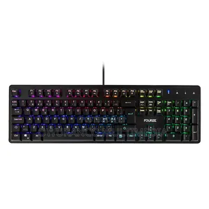 Fourze GK130 FZ-GK130-001 Mechanical Gaming Keyboard -RGB Red Switch