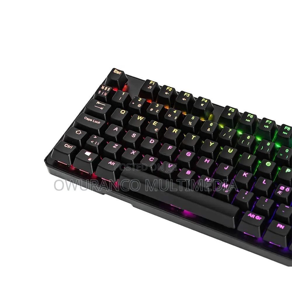 Fourze GK130 FZ-GK130-001 Mechanical Gaming Keyboard -RGB Red Switch