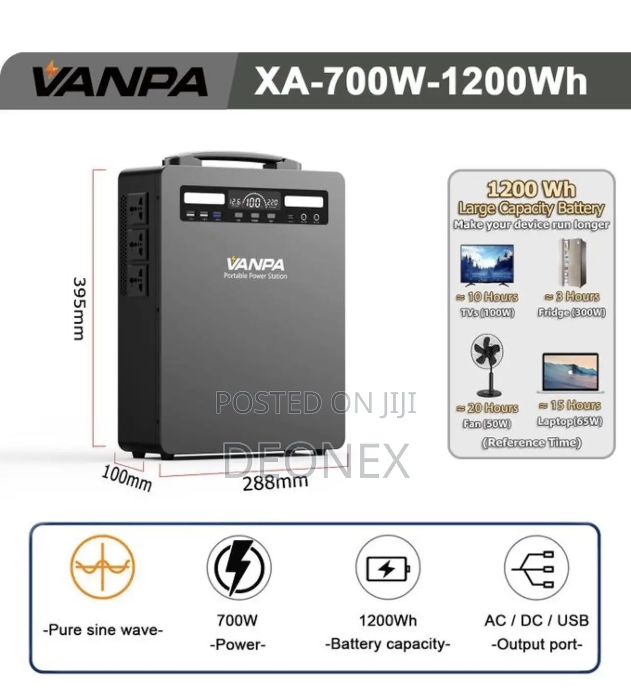 VANPA Power Station 700W
