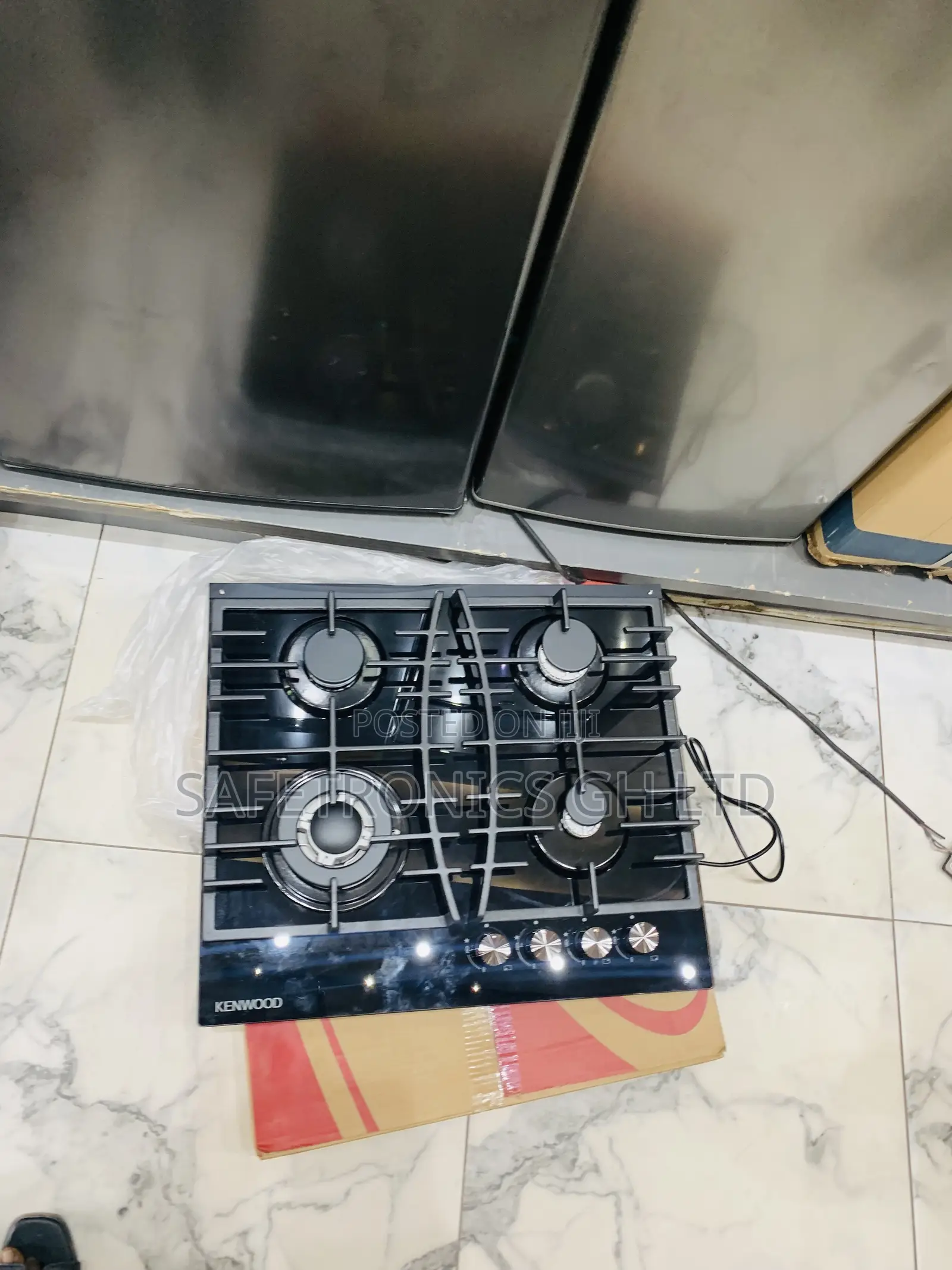 Check Original Inbuilt 60cm 4 Inbuilt Gas Hob Kenwood