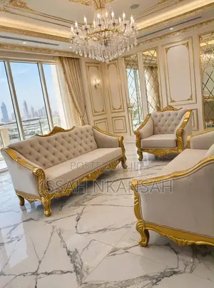 Black Gold Velvet Luxury Mansion