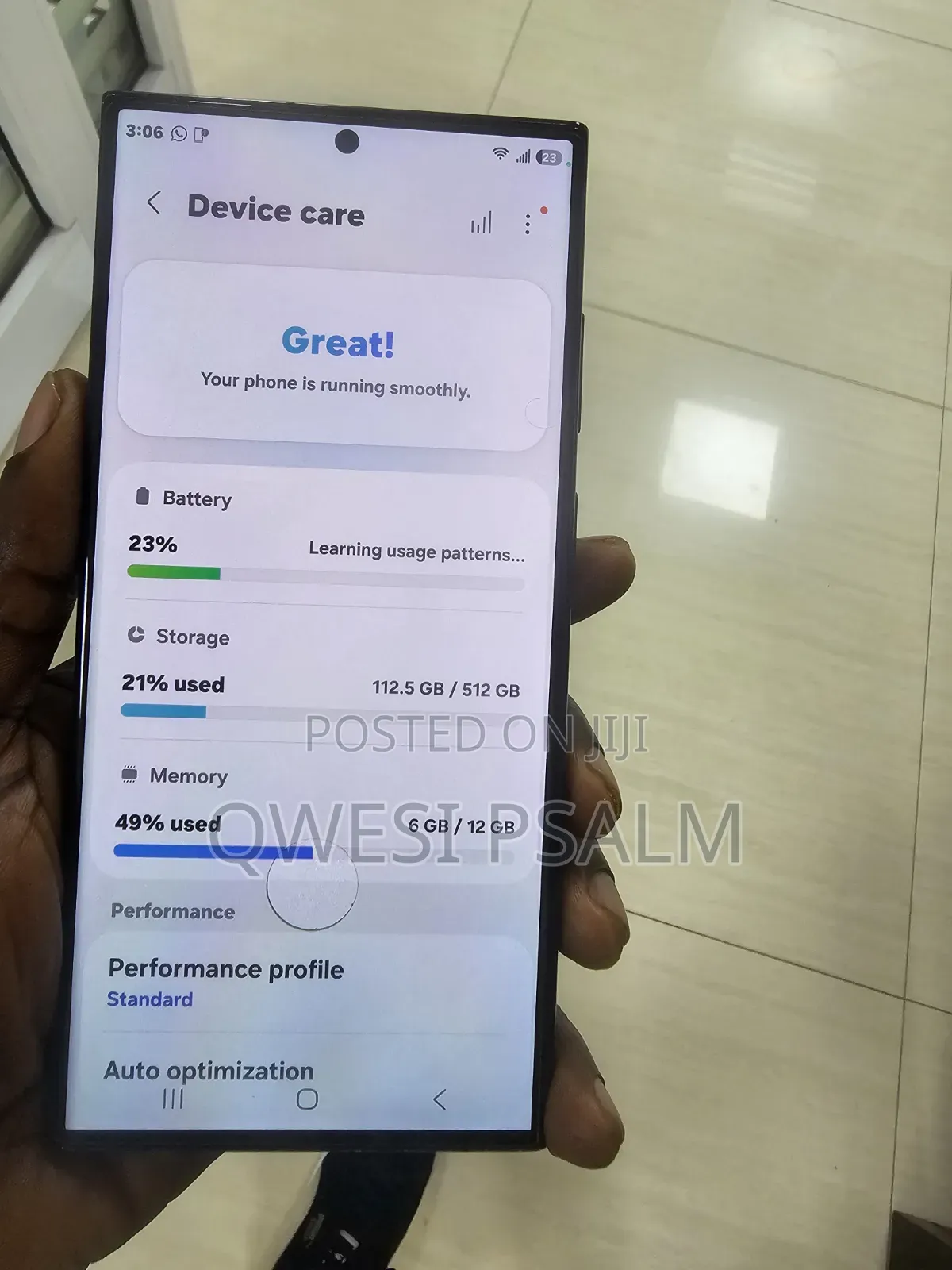 Samsung Galaxy S23 Ultra 512 GB Black