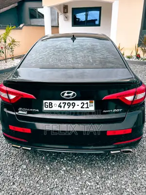 Hyundai Sonata Limited 2.0T Seban (2.0L 4cyl 6A) 2016 Black