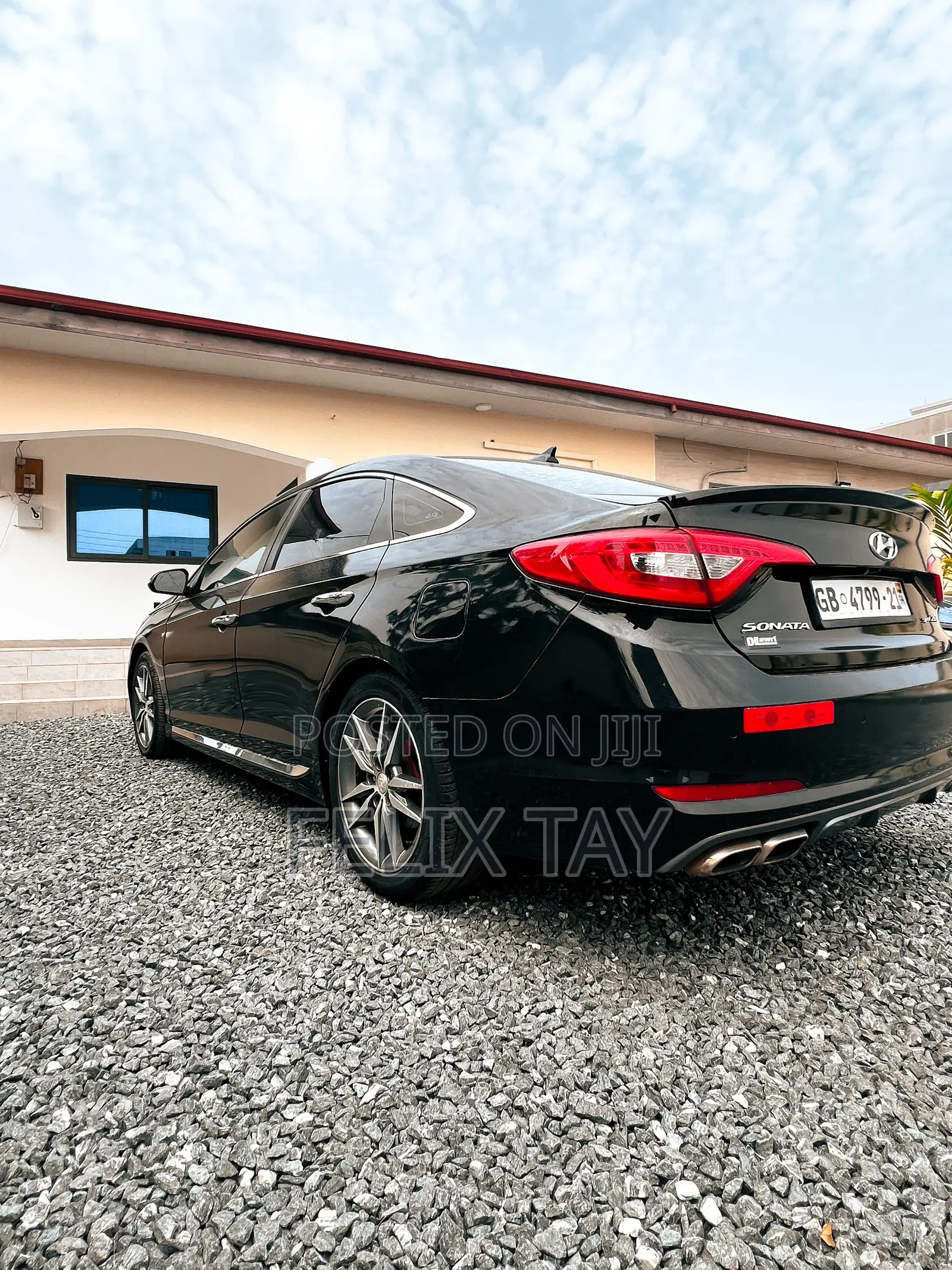 Hyundai Sonata Limited 2.0T Seban (2.0L 4cyl 6A) 2016 Black