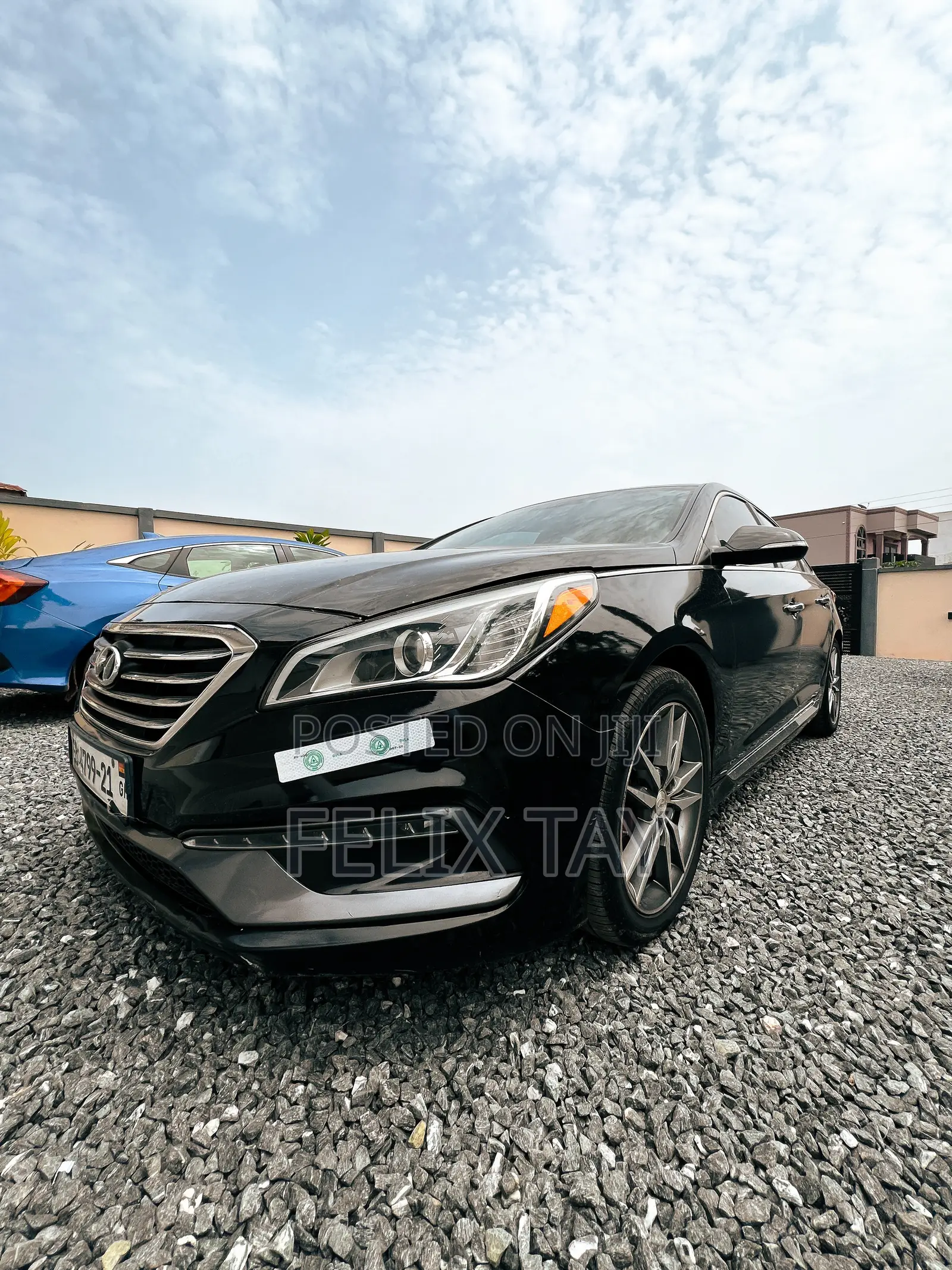 Hyundai Sonata Limited 2.0T Seban (2.0L 4cyl 6A) 2016 Black