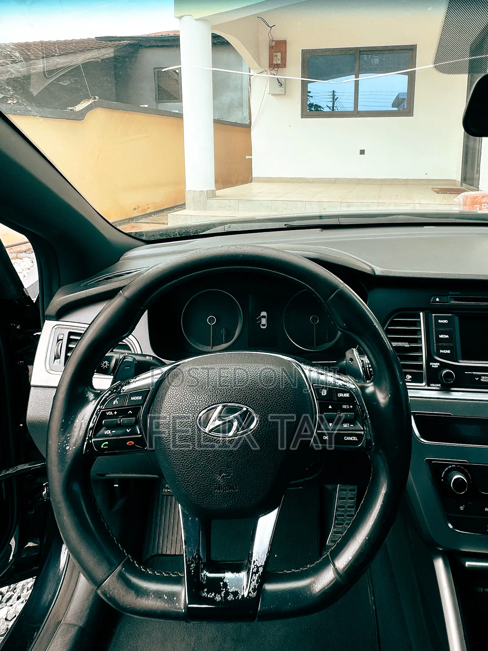 Hyundai Sonata Limited 2.0T Seban (2.0L 4cyl 6A) 2016 Black