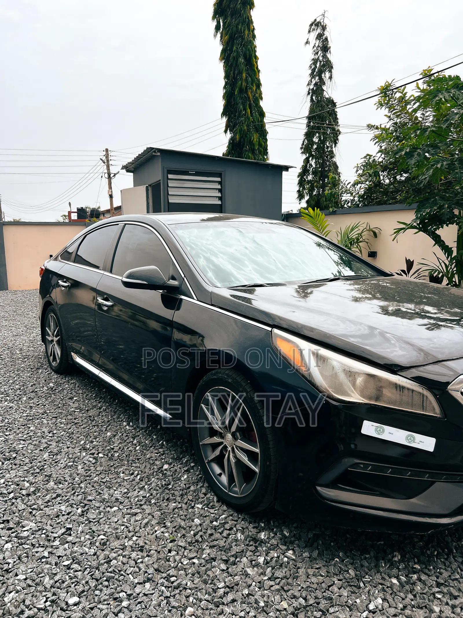 Hyundai Sonata Limited 2.0T Seban (2.0L 4cyl 6A) 2016 Black